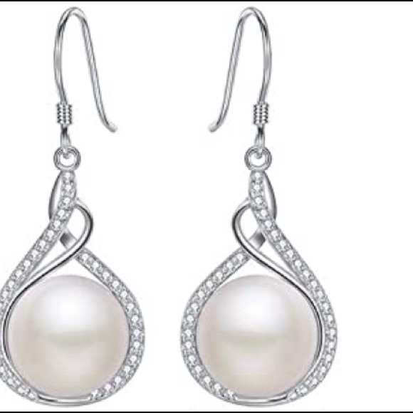 925 Sterling Silver/Aunthetics Pearl Set - Picture 3 of 5
